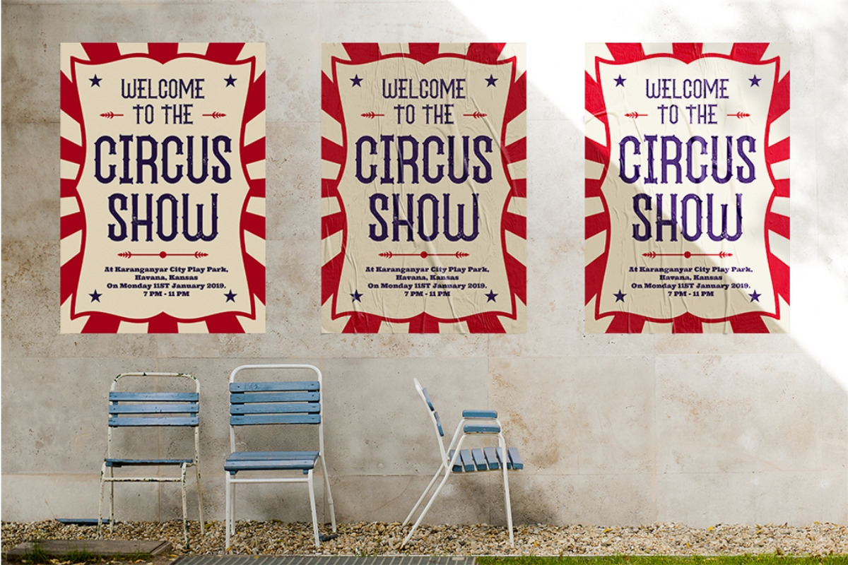 The Circus Show - Display Font preview 3