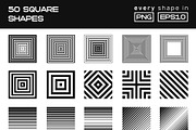 200 Geometric Shapes Vector Design, a Pattern Graphic by craftlove (Thumbnail 3 of 9)