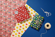 Retro Christmas and New Year, a Texture Illustration by Felizabeth Design (Thumbnail 6 of 13)