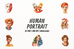 Hyperrealistic Human Portrait, a Person Illustration by New-School-Wave