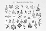 Merry Christmas HandDrawn Collection, a Decorative Illustration by Decor Lines (Thumbnail 3 of 12)