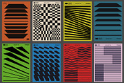 48 SWISS DESIGN VECTOR POSTERS SET, a Texture Graphic by craftlove (Thumbnail 3 of 8)