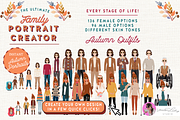 Portrait Creator Fall Outfits Family, a Person Illustration by Lauren Lesley Studio (Thumbnail 11 of 18)