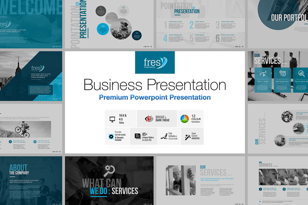 Business PowerPoint Templates Bundle preview 4