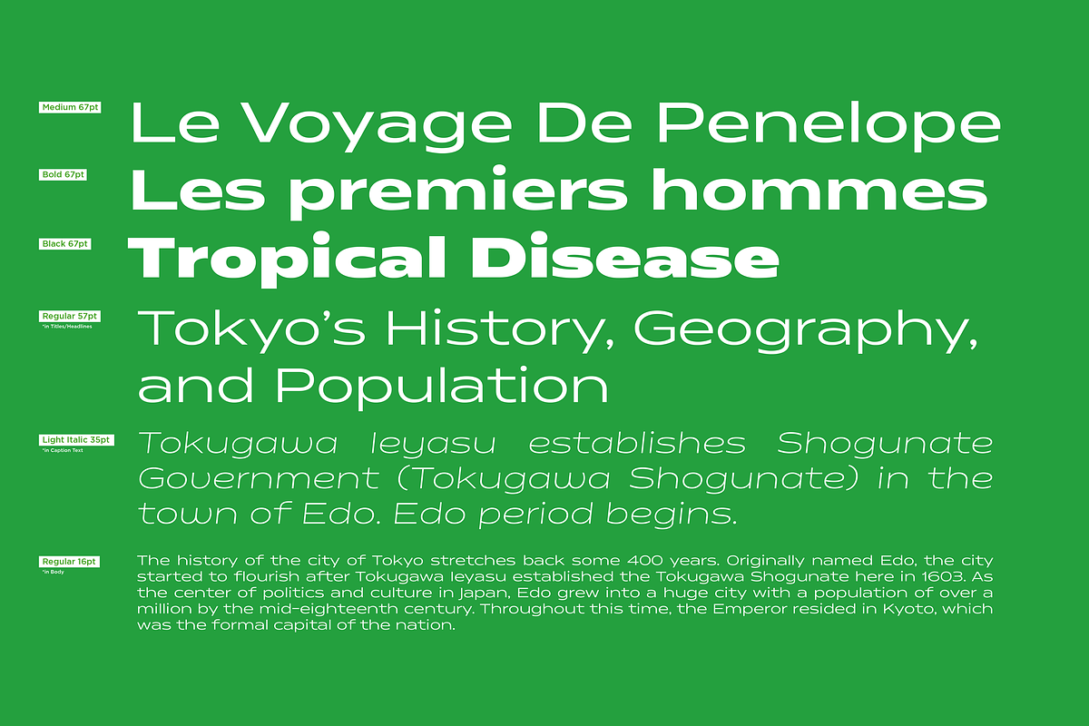 Matrice - Font Family preview 7
