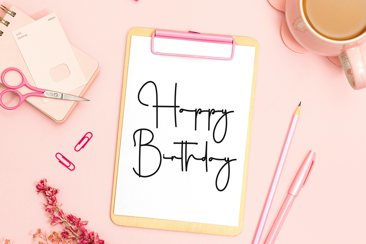 Backsong, a Handwritten Font by InermediaSTUDIO (Photo 2 of 8)