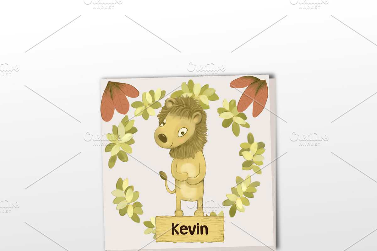 Safari Party Clipart pack, an Animal Illustration by Paper Doll Pets (Photo 5 of 6)