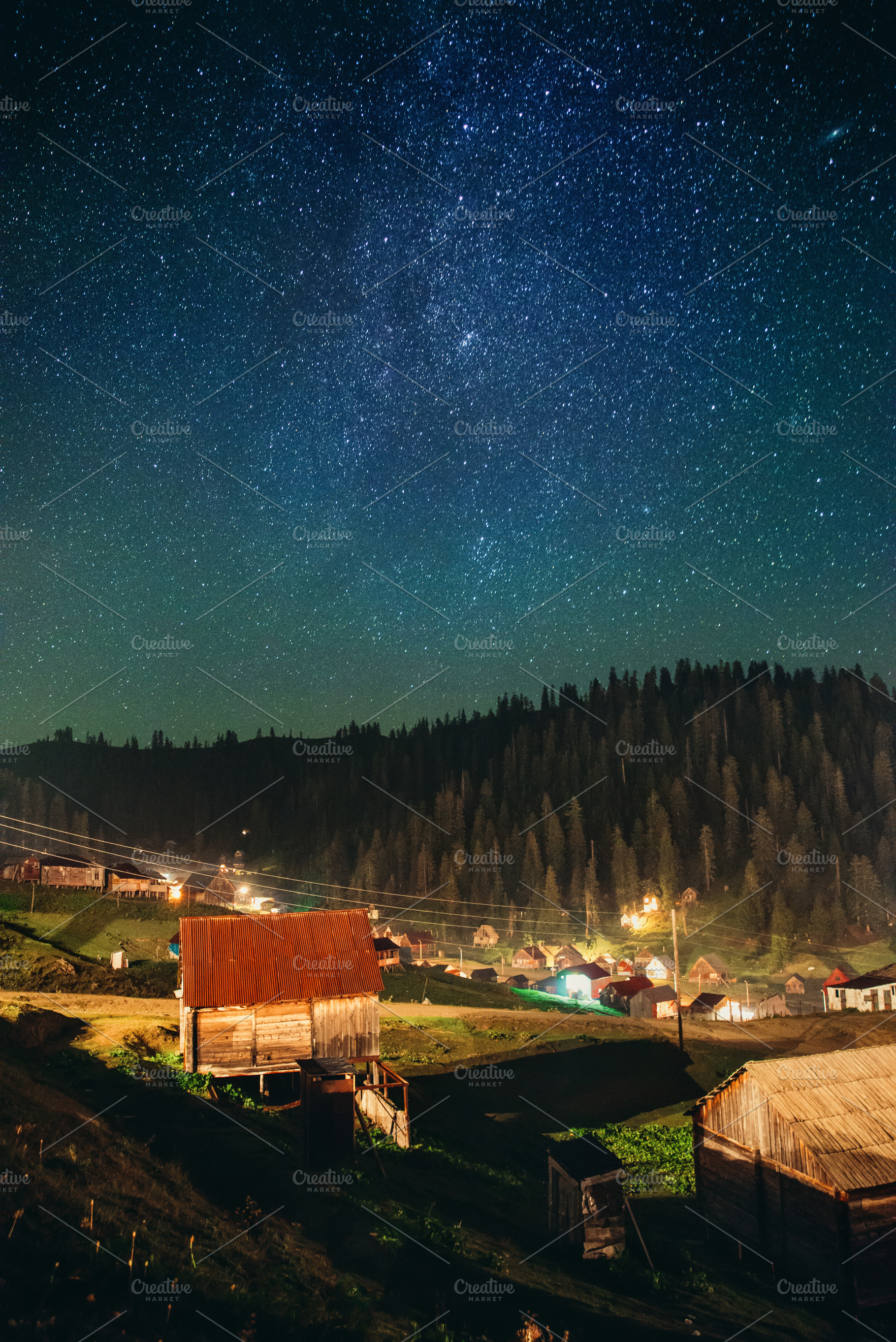 Milky way galaxy featuring astrology, astronomy, and background, a Nature Photo by David Khelashvili
