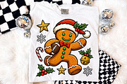 Gingerbread Football Christmas PNG, an Object Illustration by Libby Wishes (Thumbnail 4 of 4)