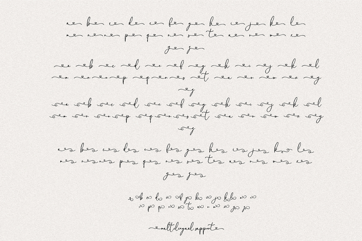 Rosalinda A Wedding Script Font, a Script Font by Prestige Artsy Studio (Photo 10 of 12)