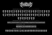 Maskdown | Black Metal Font Vol. 1, a Blackletter Font by Madhaline Studio (Thumbnail 8 of 9)