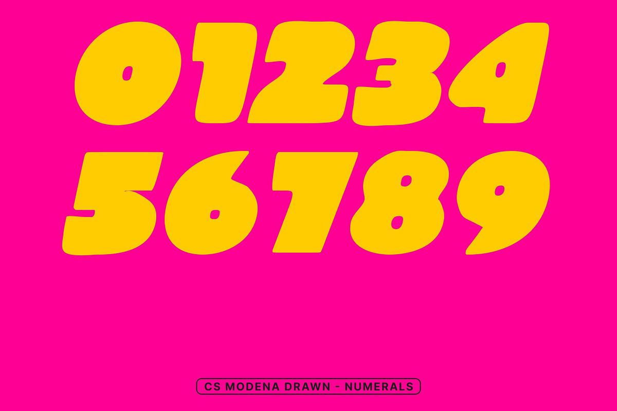 CS Modena Drawn, a Sans Serif Font by Craft Supply Co. (Photo 4 of 8)