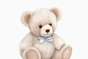 12 Watercolor teddy bear clipart, an Animal Illustration by ZaaxPrintables (Thumbnail 9 of 13)