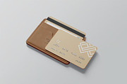 Leather Card Holder Mockup, an Advertising Mockup by zpackcreative (Thumbnail 2 of 5)