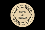 SFC Sortvane, a Blackletter Font by Skilline Supply Co. (Thumbnail 4 of 15)