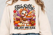 Too Silly For Just One Slice Turkey, a Seasonal Illustration by Canvas Craft (Thumbnail 1 of 5)