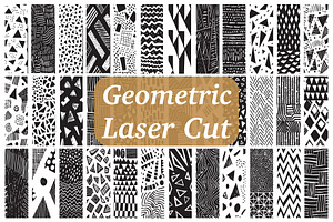 Geometric Laser Cut Patterns, a Templates & Theme by Creativeshirt