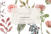 Wildflowers I Printable, a Pattern Graphic by slowlivecreate (Thumbnail 1 of 5)