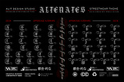 Dread Gothic Typeface, a Blackletter Font by alit design (Thumbnail 7 of 22)