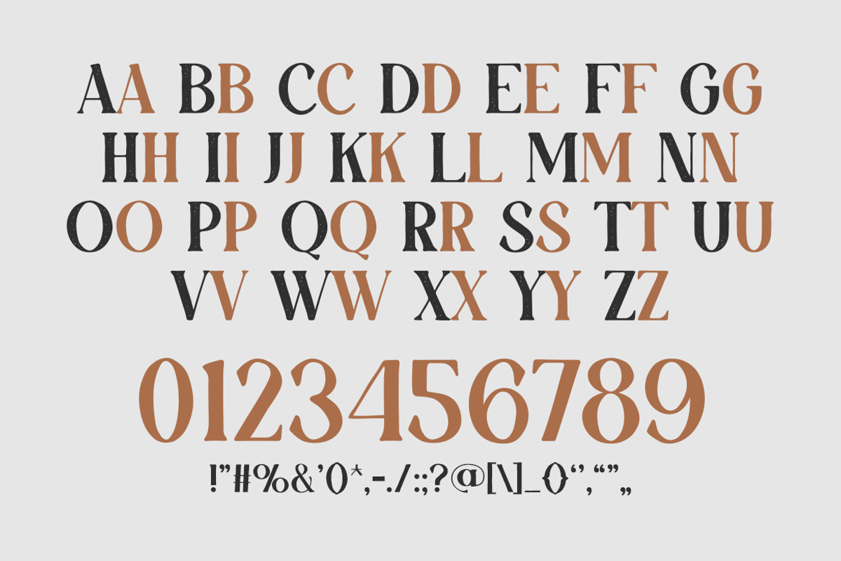 JABROWZKY, a Serif Font by TokoPress (Photo 2 of 10)