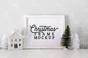 Christmas Frame Mockup 9, a Product Mockup by CatBoneDesign (Thumbnail 1 of 3)