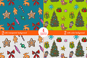 Vector set Christmas Tree, an Illustration by AnnieDove (Thumbnail 4 of 6)