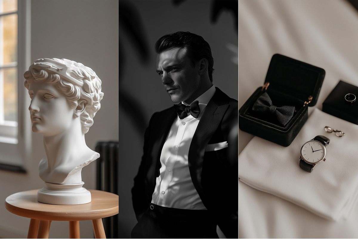Noir Et Noir 200 Wedding Photos, a Beauty & Fashion Photo by Muse Mockups (Photo 25 of 30)