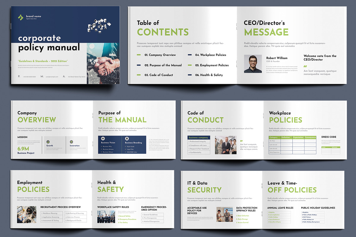 Creative Portfolio Book Template