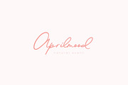 Claudine Script, a Script Font by etigletters (Thumbnail 6 of 10)