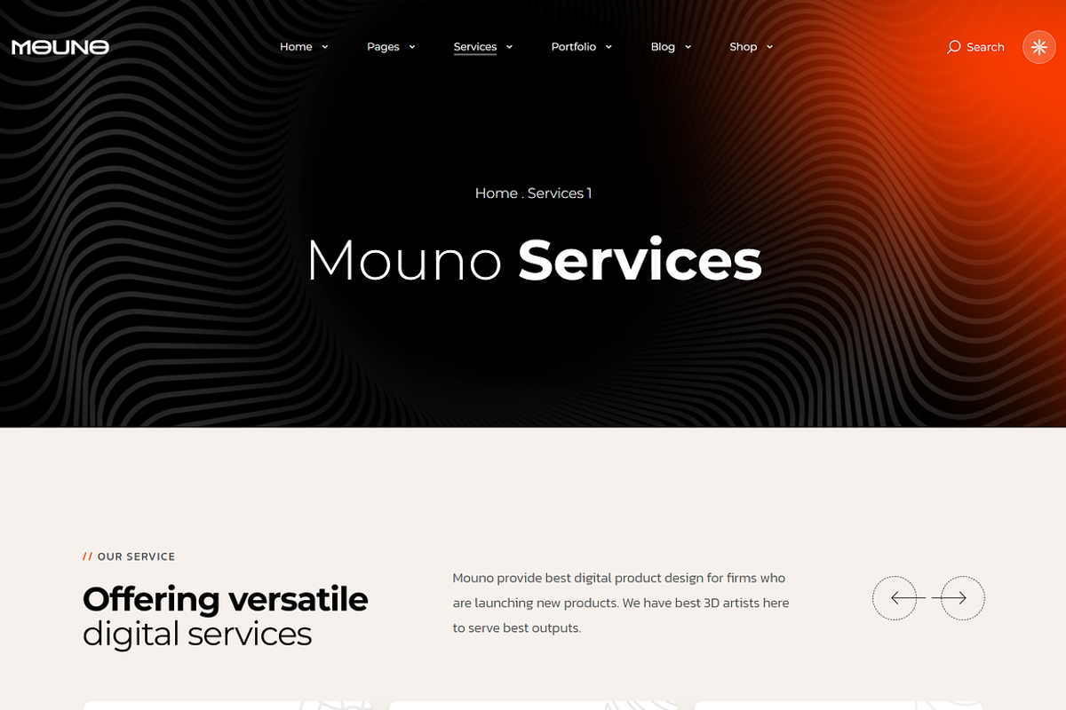 Creative Digital Agency WordPress, a WordPress Template by MasterDesigns (Photo 5 of 11)