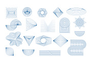 Mid-Century Retro Spiral Shapes, an Object Graphic by Boo Guevara Shop (Thumbnail 3 of 4)