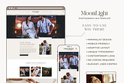 Wix Website Template - Photography, a Wix Template by Nes Design Co (Thumbnail 2 of 19)