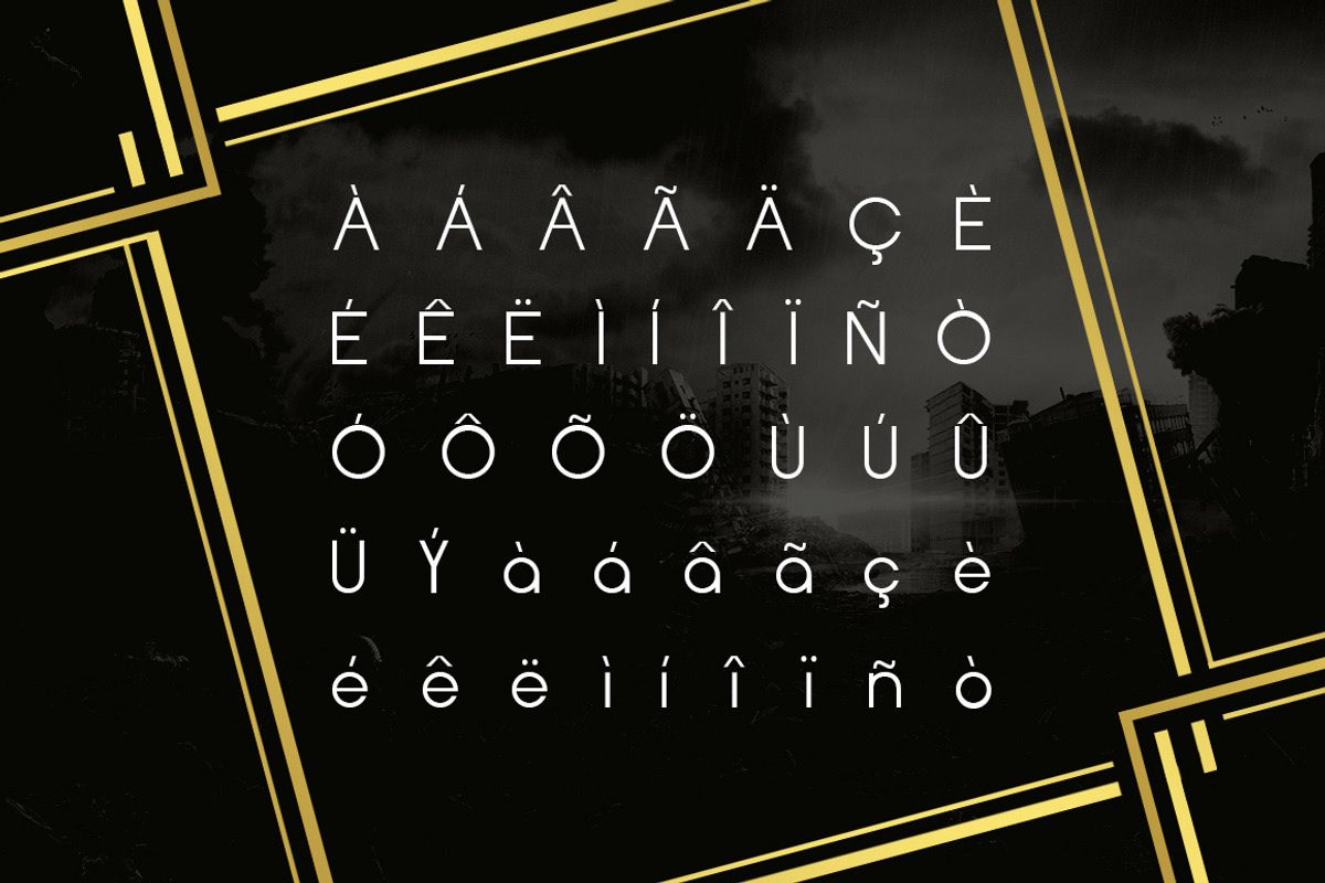 Henerale Regular, a Font by SNK's (Photo 6 of 7)