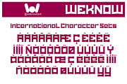 FAST TRACK FONT, a Sans Serif Font by weknow (Thumbnail 8 of 8)