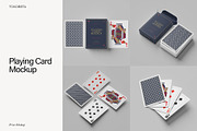 Playing Card Mockup, a Packaging Mockup by Tokobeta (Thumbnail 1 of 9)