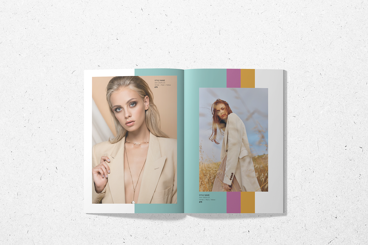 JOYE Fashion Lookbook, a Magazine Template by SonaGeciova (Photo 15 of 19)