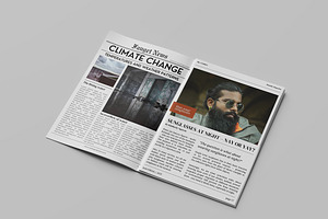 Newspaper Mockup