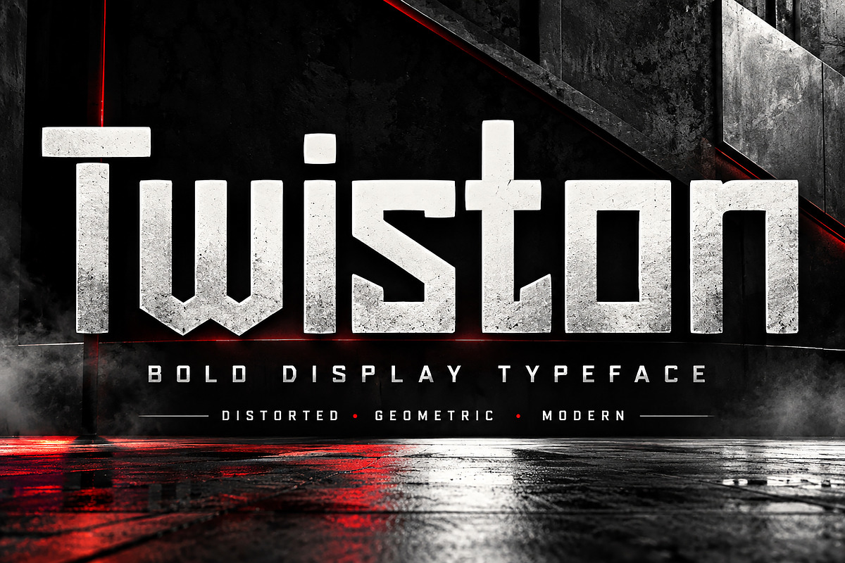 Twiston, a Sans Serif Font by Wow Magic (Photo 1 of 5)