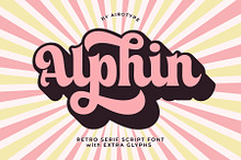 Alphin - Groovy Font Serif Script