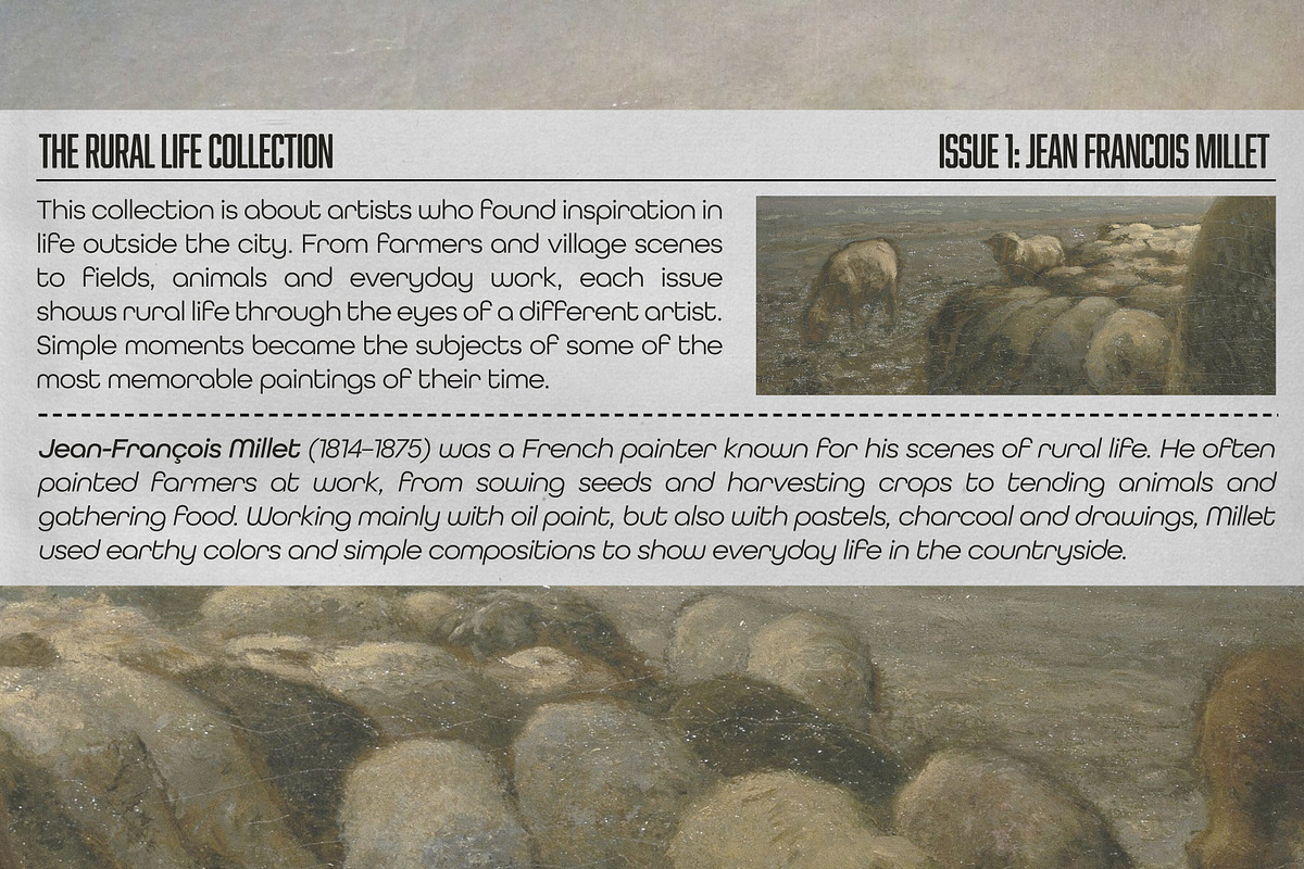 Jean-François Millet Procreate Kit, a Brush Add-On by Digi Life (Photo 2 of 8)