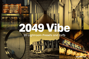 20 2049 Vibe Lightroom Presets LUTs