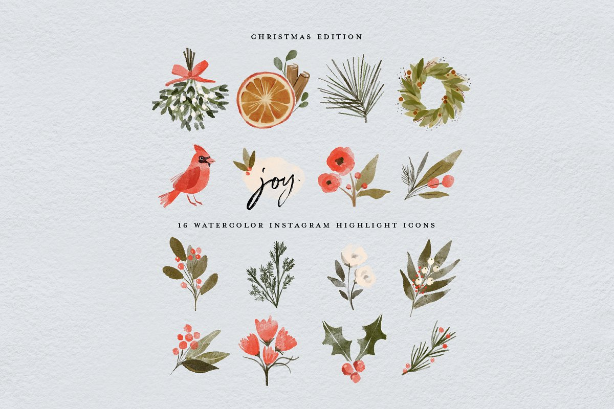 64 Watercolor Instagram Highlight, an Illustration by beatriceviyiwi (Photo 2 of 5)