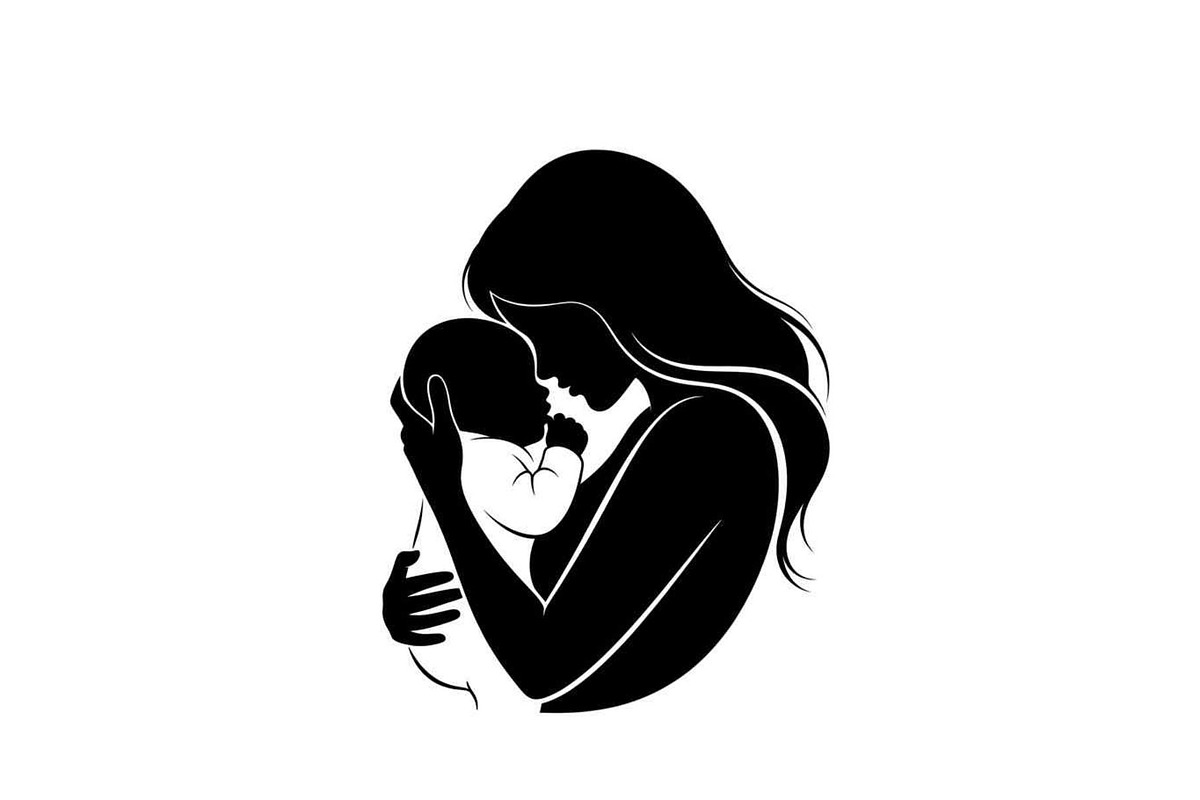 50 Mother and Baby Love Silhouette S, an Illustration by Designs_River (Photo 50 of 51)