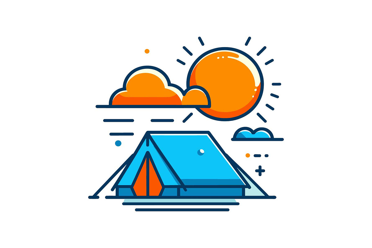 Camping Adventure Icon Set, an Object Graphic by Gfx_Store (Photo 5 of 13)