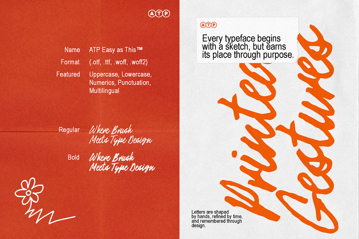 Easy as This - Handwritten Script, a Script Font by Typeparties (Photo 6 of 10)