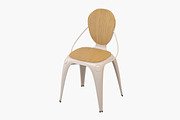 Louix Chair, a Furniture 3D Model by Morne Studio (Thumbnail 5 of 8)