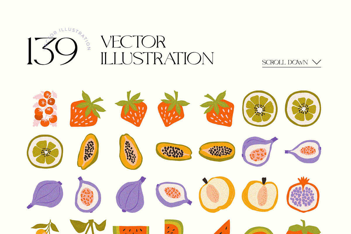Healthy Food | Wall Art Collection, an Object Graphic by Leleka.Store (Photo 11 of 20)