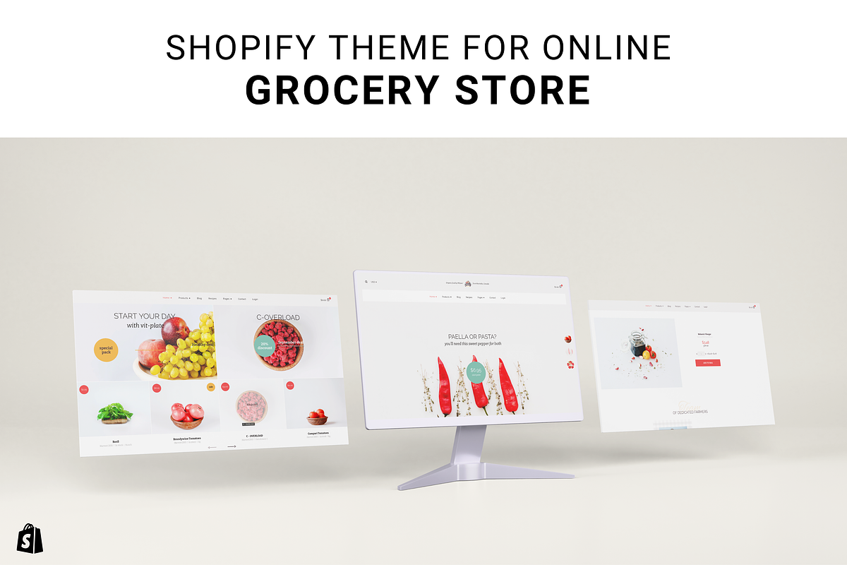 Grocery Shop Shopify Theme, a Templates & Theme by Kay Designs (Photo 9 of 9)