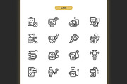 Pulse Oximeter Icons, an Icon by Spacepixel Creative (Thumbnail 2 of 3)