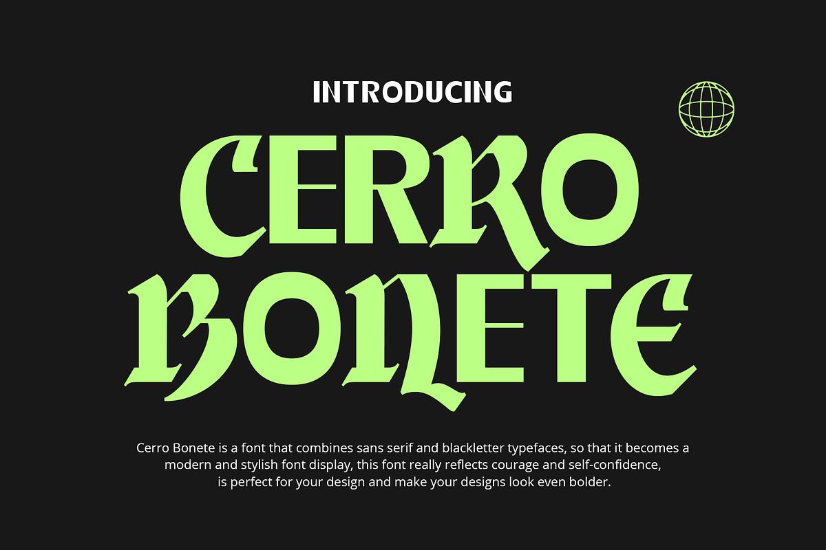 Cerro Bonete, a Sans Serif Font by Damelev (Photo 1 of 11)